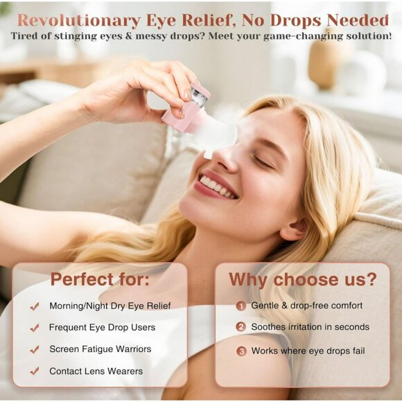 👀 Portable Heated Eye Steamer for Dry Eyes - Picture 4 of 4